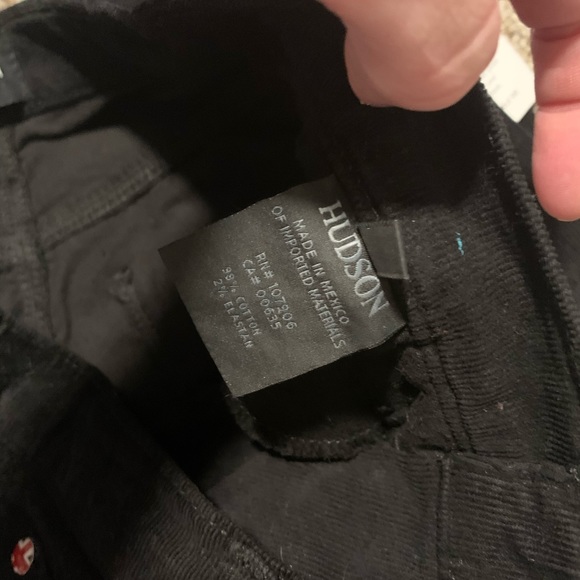 Hudson corduroy black jeans - Picture 4 of 7